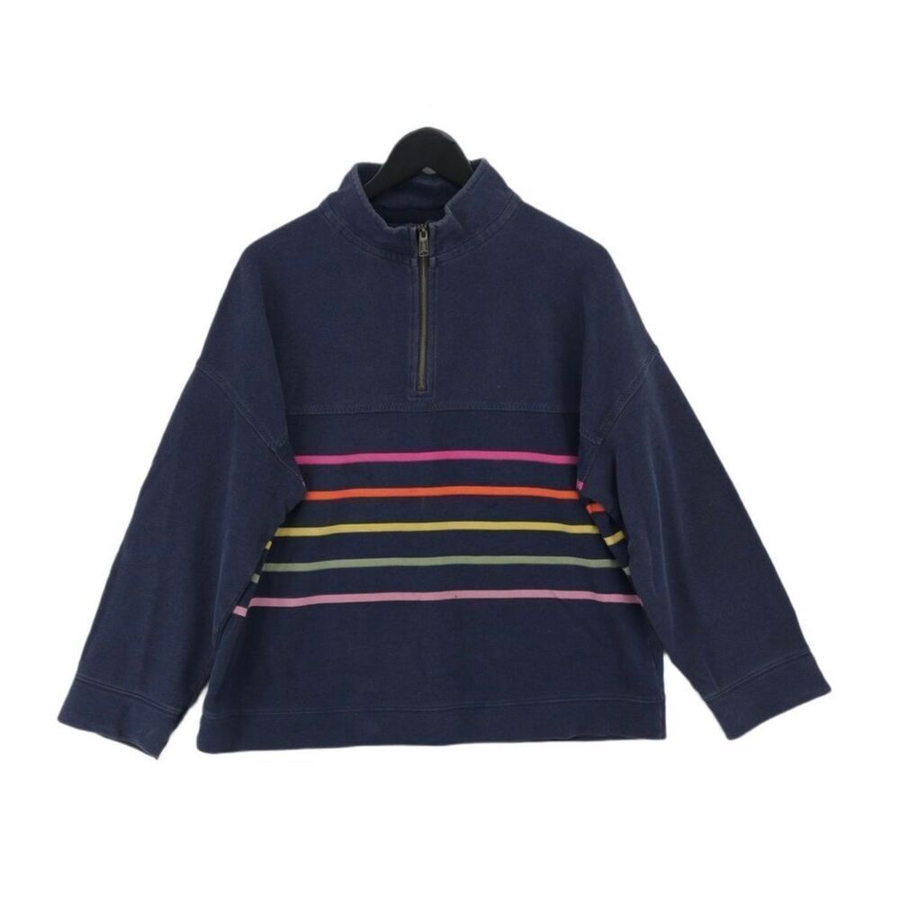 Fat Face The Airlie Striped Nautical Pullover Fishermancore Sweater Women's 4US